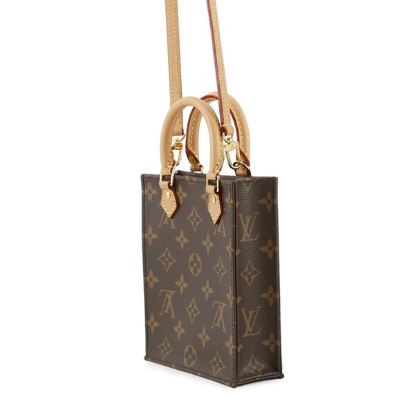 LOUIS VUITTON Petit Sac Plat Monogram Brown M69442 - Picture 2 of 15